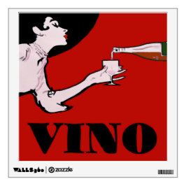 VINO-Vintager Stil Lady Poster