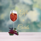 Vino Vor dem Gelöbnis Brautparty Geschenke & Karte Acrylschild (Neutral)