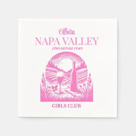 Vino vor dem Gelöbnis napa Serviette