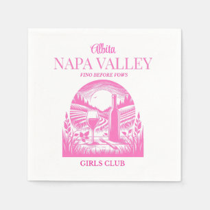 Vino vor dem Gelöbnis napa Serviette