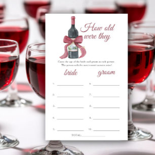 Vino vor den Eheversprechen Wie alt waren sie Brau
