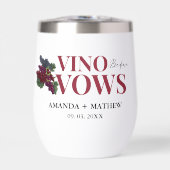 Vino vor den Versprechungen Weinproben Brautparty (Vorderseite)