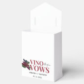 Vino vor den Versprechungen Weinproben Brautparty Geschenkschachtel (Geöffnet)