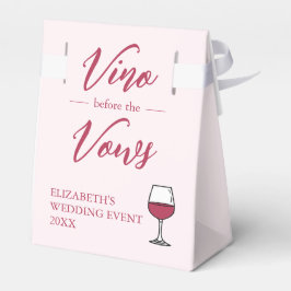 Vino Vor den Vows Brautparty/Bachelorette Geschenkschachtel