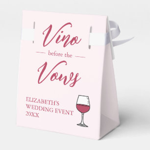 Vino Vor den Vows Brautparty/Bachelorette Geschenkschachtel