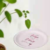 Vino Vor den Vows Brautparty/Bachelorette Pappteller