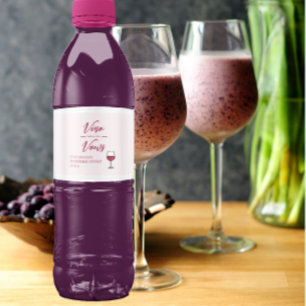 Vino Vor den Vows Brautparty/Bachelorette Wasserflaschenetikett