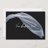 Vino vor Veil Red Wine Junggeselinnen-Abschied Einladung (Vorderseite)