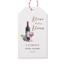 Vino vor Vows Weinthema Brautparty