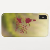 Vino Wein Case-Mate iPhone Hülle (Rückseite (Horizontal))