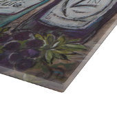 Vino Weinflasche - Schneidebrett (Ecke)