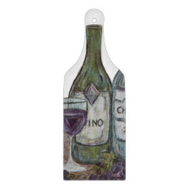 Vino Weinflasche - Schneidebrett