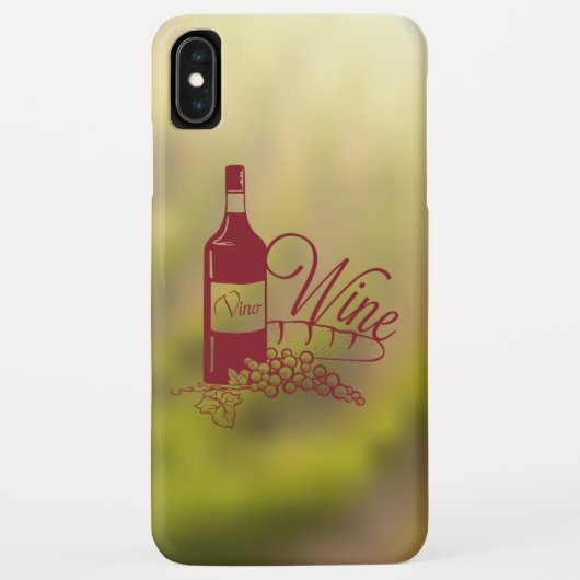 Vino Wine Case-Mate iPhone Hülle (Rückseite)