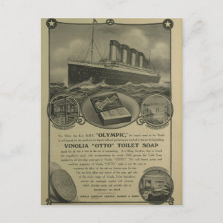 Vinolia Otto Toilet Soap advert Postkarte