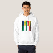 Vinroonadine und Pakistanigerialie Hoodie (Vorne ganz)