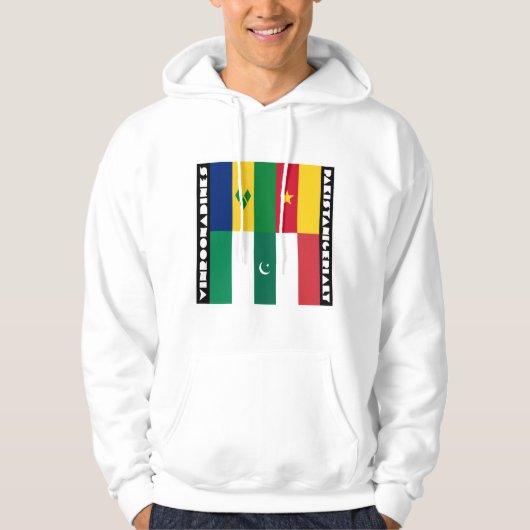 Vinroonadine und Pakistanigerialie Hoodie (Vorderseite)