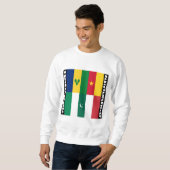 Vinroonadine und Pakistanigerialie Sweatshirt (Vorne ganz)