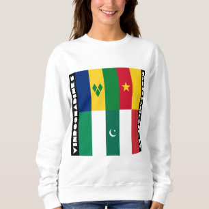 Vinroonadine und Pakistanigerialie Sweatshirt