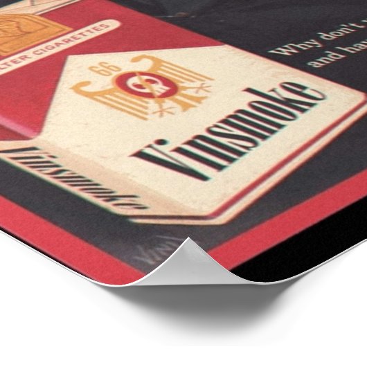 Vinsmoke Sanji Cigarette Edition Poster (Ecke)