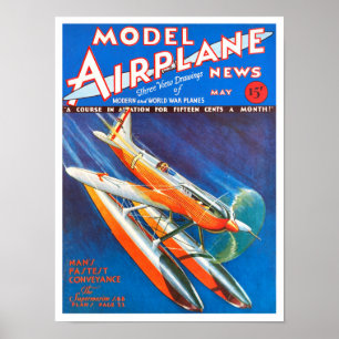 VINT 'RECYCLED ART' DRUCKMAGAZINUMSCHLAG 1930ER JA POSTER