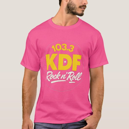 Vintag 103,3 KDF Nashville T-Shirt (Vorderseite)