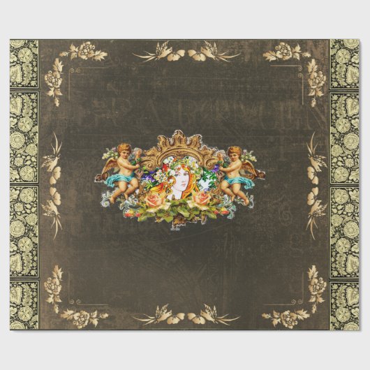 Vintag 114 geschenkpapier (Flach)