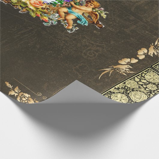 Vintag 114 geschenkpapier (Ecke)