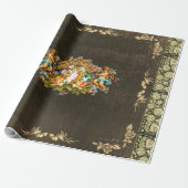 Vintag 114 geschenkpapier (Ungerollt)