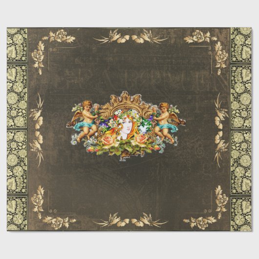 Vintag 114 geschenkpapier (Flach)