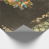 Vintag 114 geschenkpapier (Ecke)