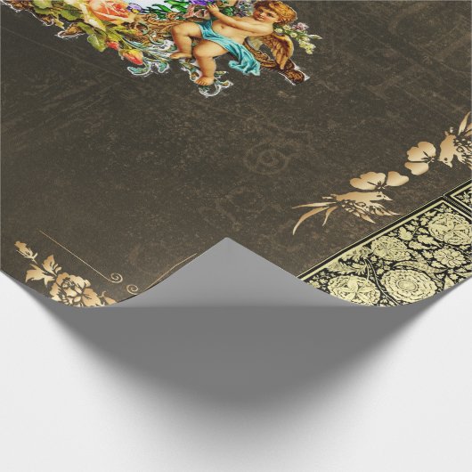 Vintag 114 geschenkpapier (Ecke)