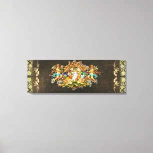 Vintag 114 leinwanddruck