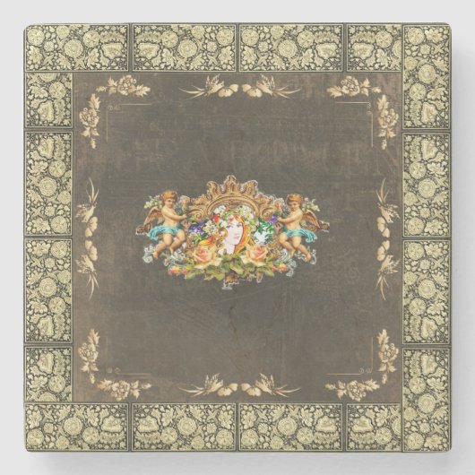 Vintag 114 steinuntersetzer (Vorderseite)