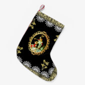 Vintag 115 kleiner weihnachtsstrumpf (Vorderansicht (hängend))