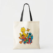 Vintag 123 Sesamstraße Tragetasche (Vorne)