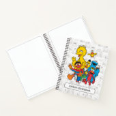 Vintag 123 Sesamstraße Zeichnend Notizblock (Innenseite)