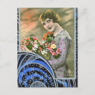 Vintag 13 postkarte