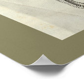 Vintag 1686 Nerves Anatomie drucken Poster (Ecke)