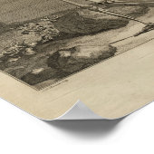 Vintag 1749 Skelettanatomie Druck Poster (Ecke)