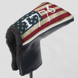 Vintag 1776 Amerikanischer Flaggenpatriotisch Golf Headcover