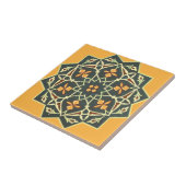 Vintag 1884 Kunst der Zierarbeit Keramik Fliese (Seite)