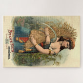 Vintag 1886 Indiana Staat Fair, Indianapolis Puzzle (Horizontal)