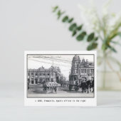 Vintag 1890 Fremantle, Perth, Australien Postkarte (Stehend Vorderseite)