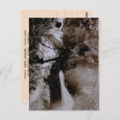 Vintag, 1890, Trummelbach Falls, Lauterbrunnen Postkarte (Vorne/Hinten)