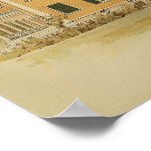 Vintag 1895 Kunsthaus - Farbdruck Poster (Ecke)