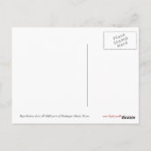 Vintag 1896 Monhegan Island Print Postkarte (Rückseite)