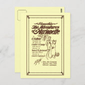 Vintag 1904 Pinocchio Deckblatt Postkarte (Vorne/Hinten)