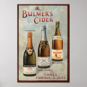 Vintag 1907 Cider Advertisement Art Poster (Vorne)