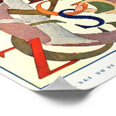 Vintag 1908 Maxfield Parrish, "School Days" Poster (Ecke)