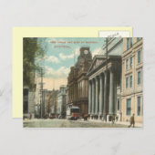 VINTAG 1909 DOWNTOWN MONTREAL POSTKARTE (Vorne/Hinten)